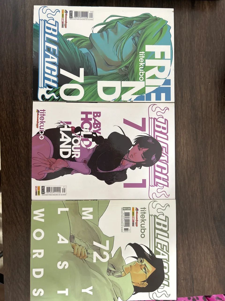 Mangás Bleach Vol 70, 71 e 72 - Livros e revistas - Jardim