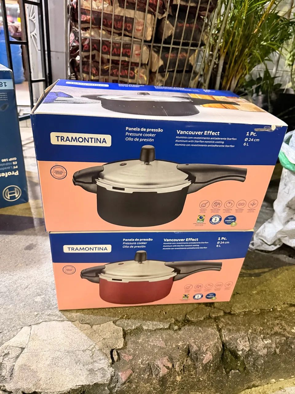 Panela de pressão - 6L (Tramontina)
