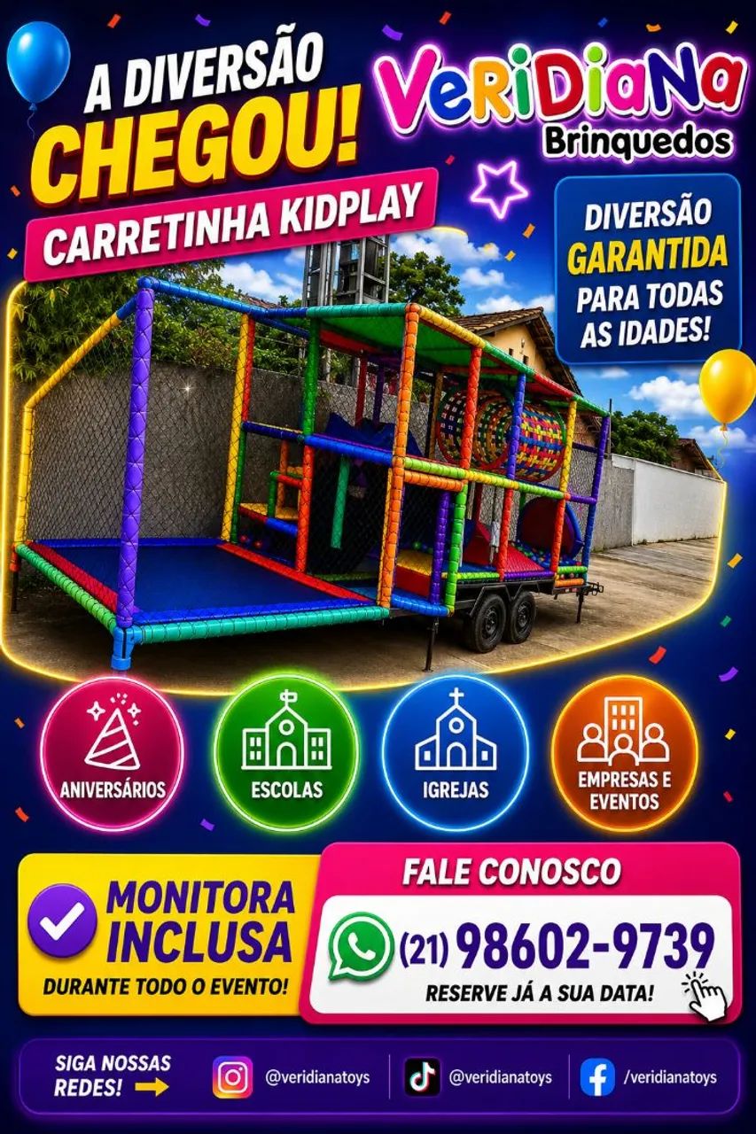 Carretinha KidPlay  - Foto 3