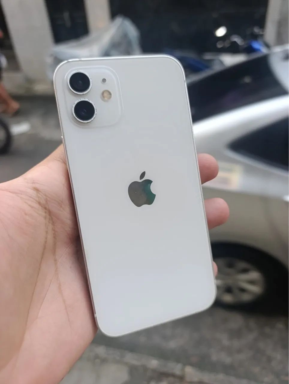 iPhone 12 ホワイト 128GB 本体のみ iPhone 12 128GB - Todo Original, Sem marcas de uso - Celulares e