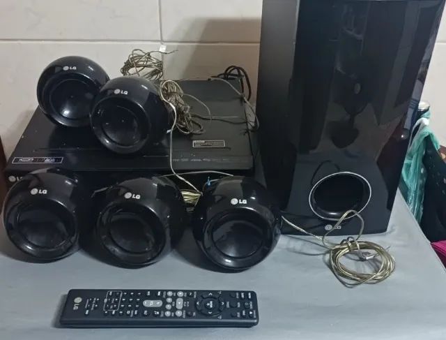 Home teather LG HT304 SL Com defeito