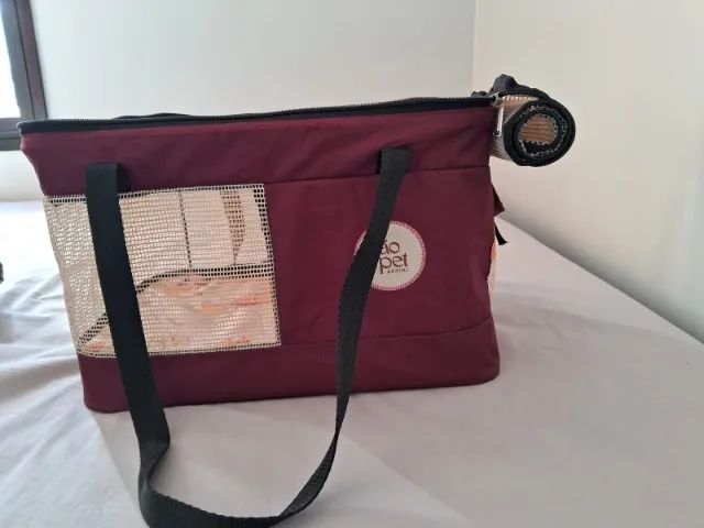 São Pet Bolsa Aerial - bolsa para transporte de pet cachorro ou gato - Foto 2