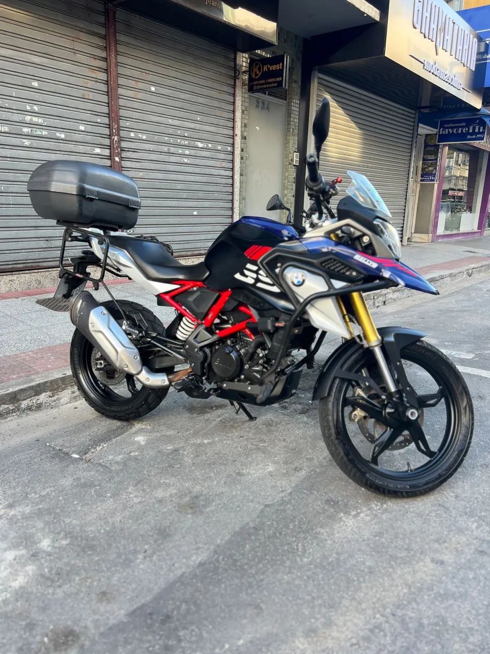 BMW G310 modelo rally