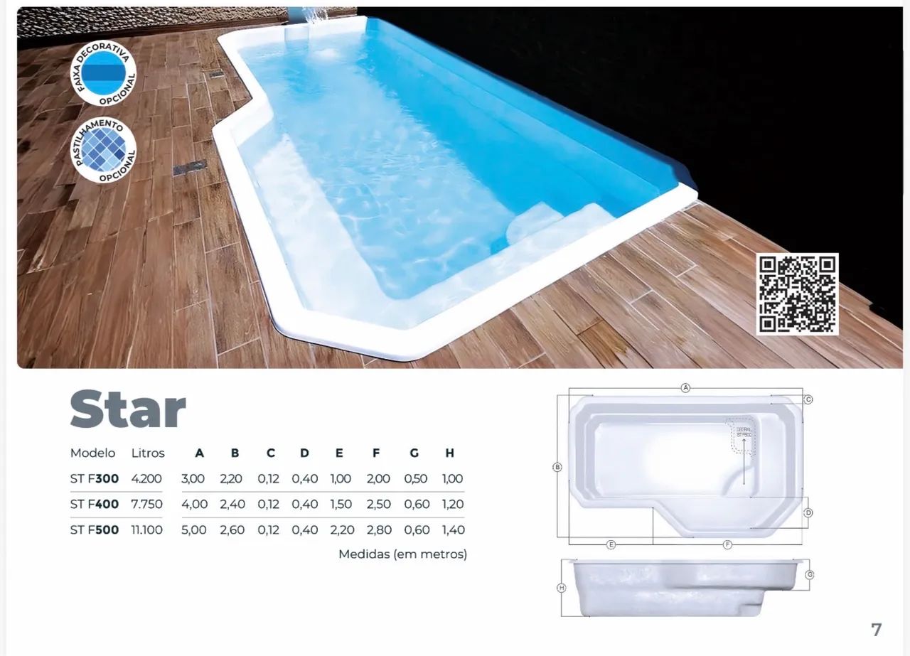 Linha piscinas star com super desconto  - Foto 4