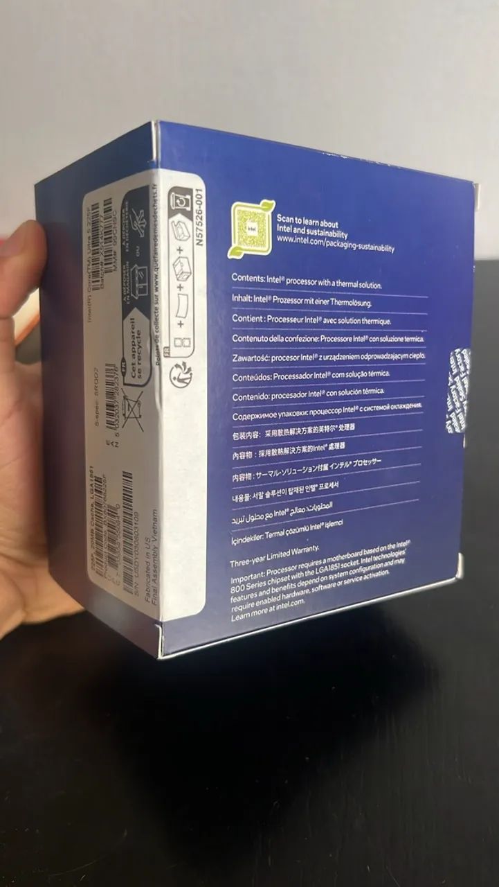 Intel Core Ultra 5 225F | NOVO LACRADO + NF - Foto 2