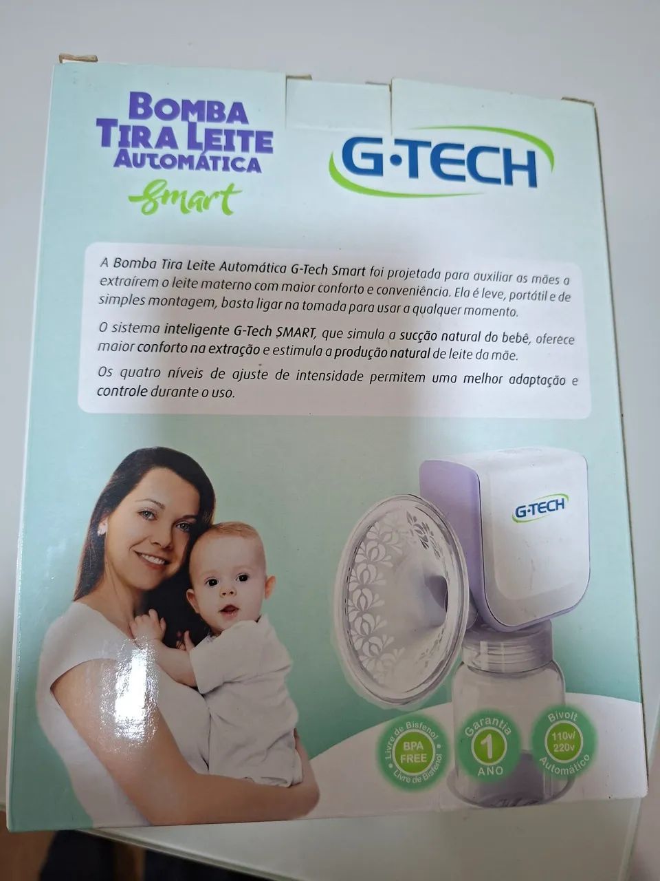 Bomba tira leite automatica G-TECH