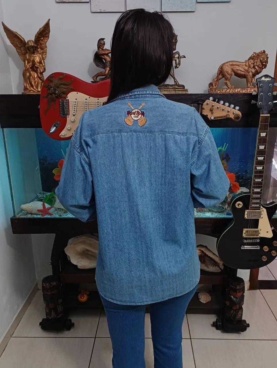 Camisa jeans Hard Rock original  - Foto 2