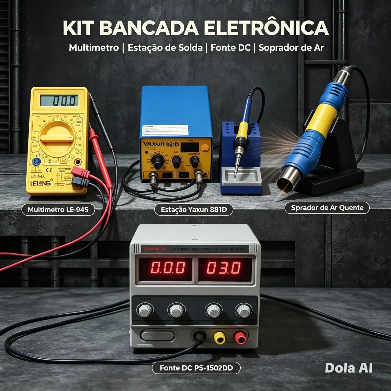 Equipamentos de bancada 