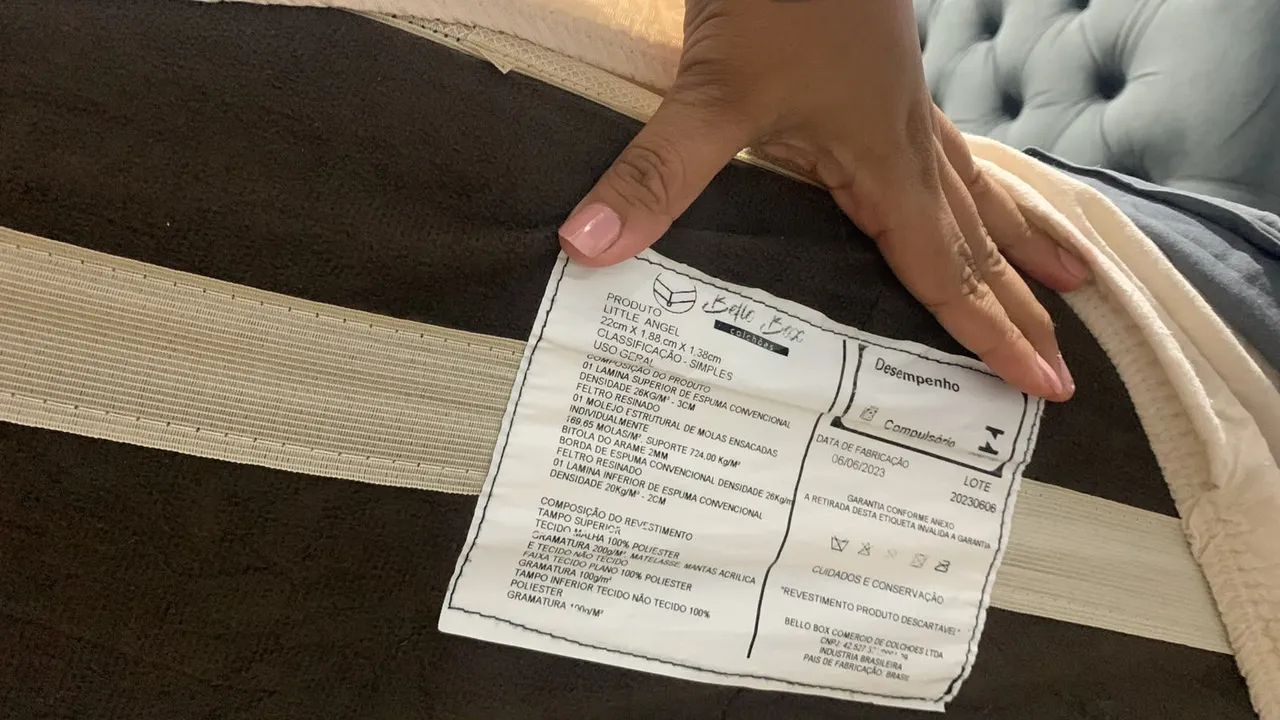 Cama casal com colchão + Box Baú  - Foto 4