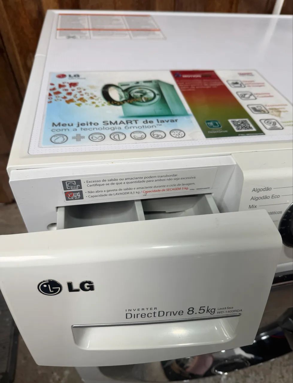 Lava e seca LG 8,5 KG  - Foto 5