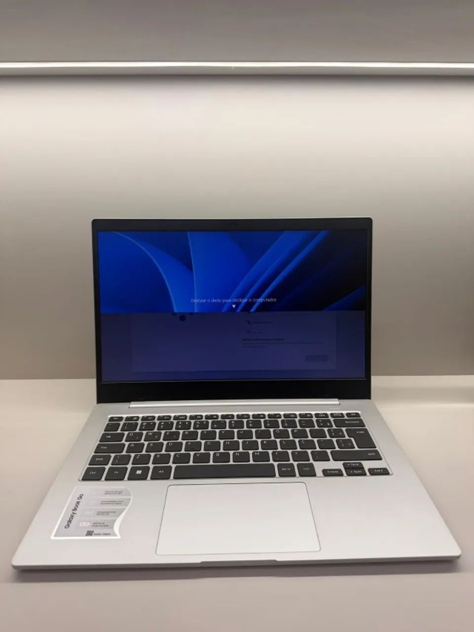 Notebook Samsung Galaxy Book Go  Ideal para estudos, internet e tarefas do dia a dia.  