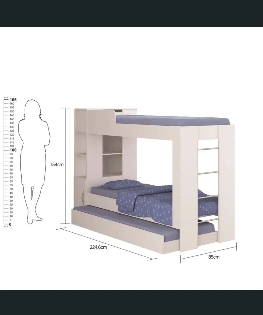 Cama triliche  - Foto 2