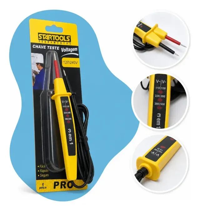 CHAVE DE TESTE DUAS PONTAS STARTOOLS(OBS) PRODUTO NOVO NA CAIXA LACRADO - Foto 2