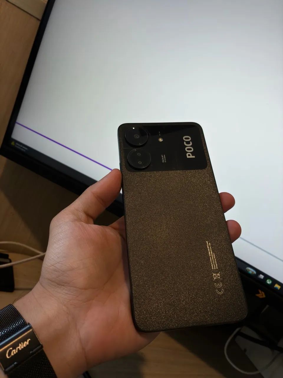 POCO C65 Preto - Foto 2