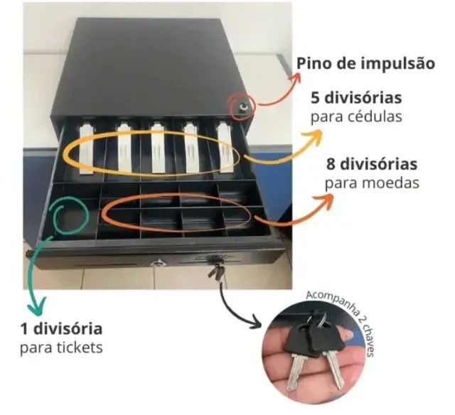 Gaveteiro de dinheiro  - Foto 2