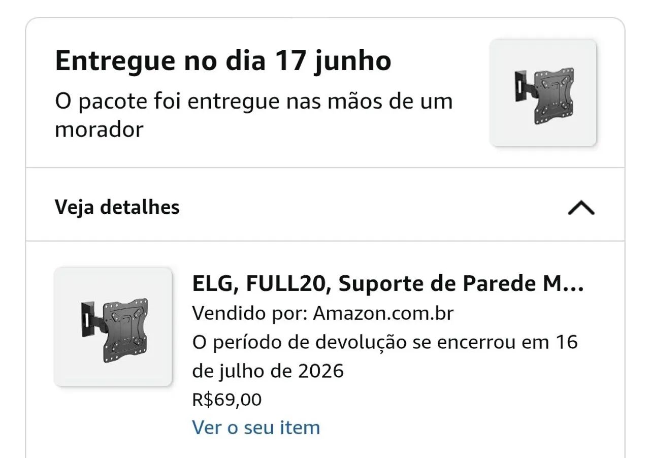 Suporte parede para TV  - Foto 4