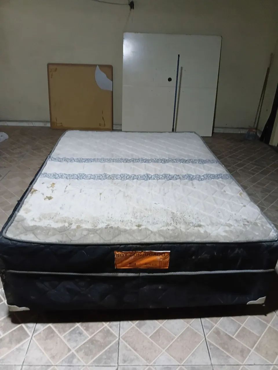 Cama box quebra galho espuma 