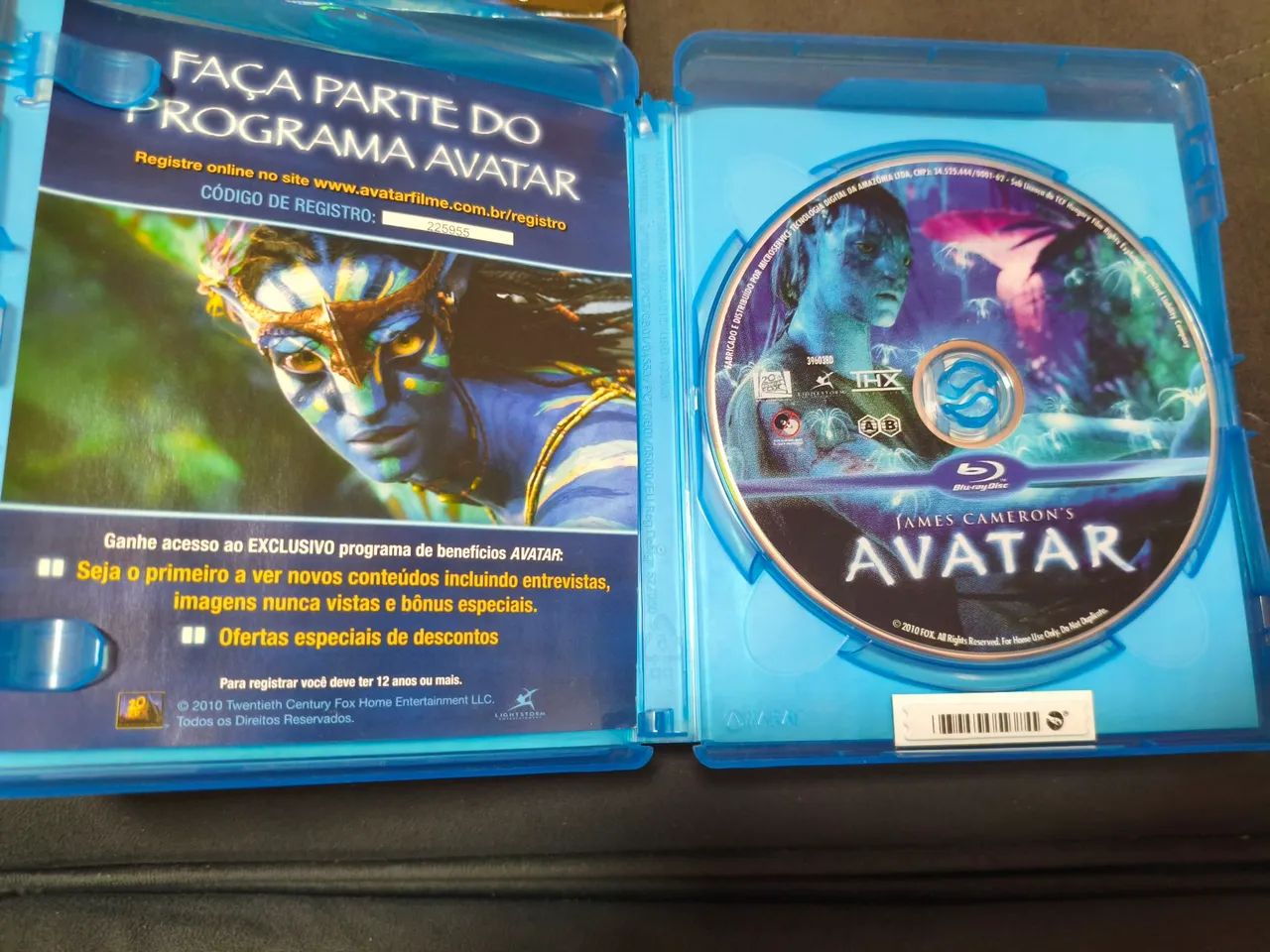 Blu-ray Avatar (2009) Original - Com Luva Especial - Foto 3
