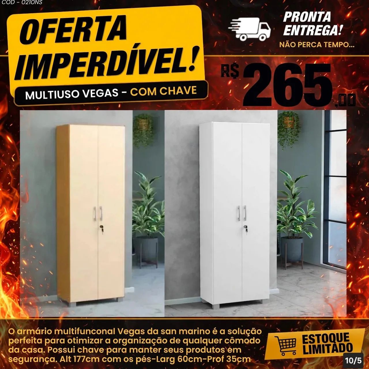 Multiuso Vegas com Chave