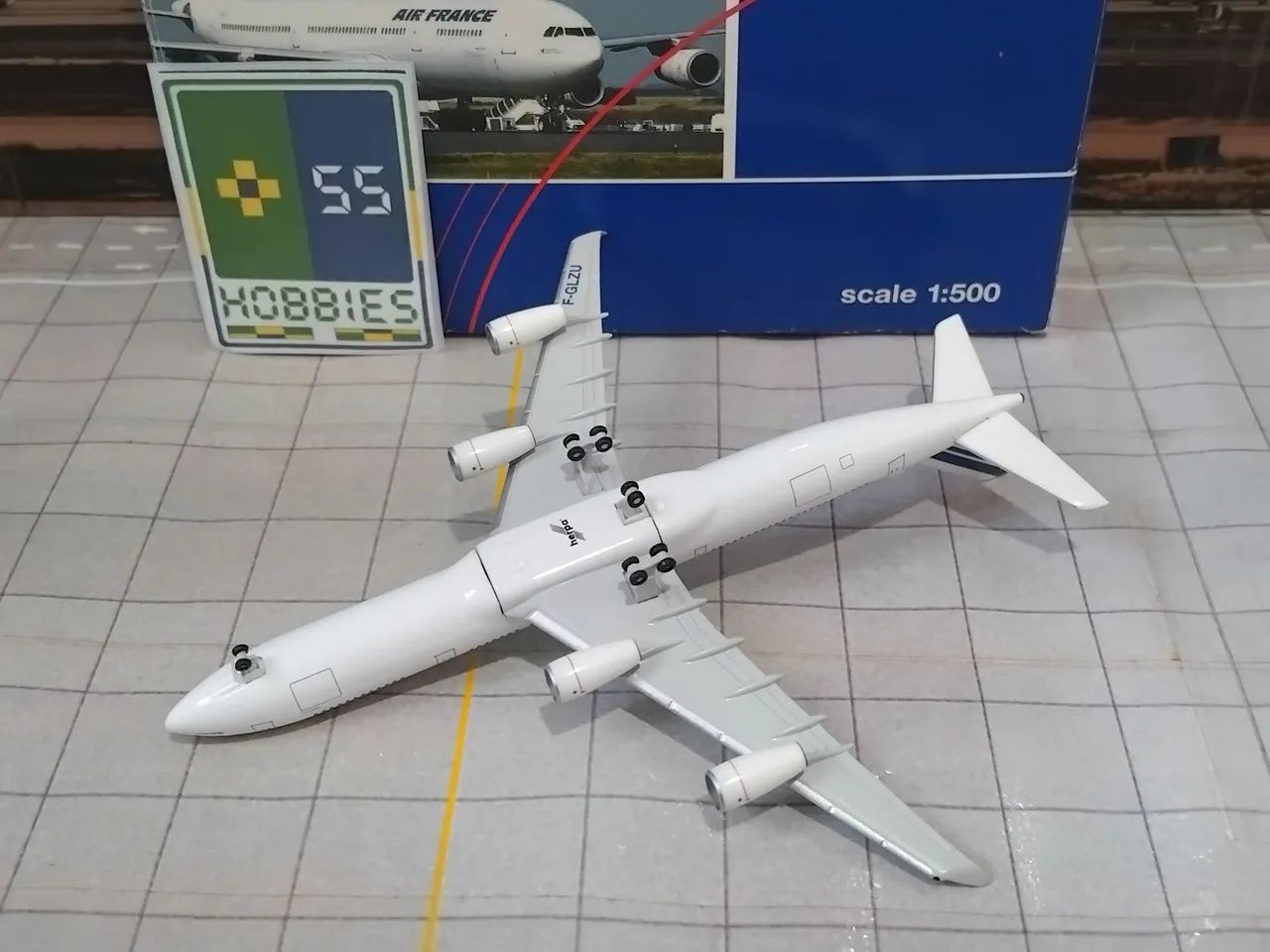 Miniatura Avião Herpa Wings 1/500 Air France Airbus A340-300