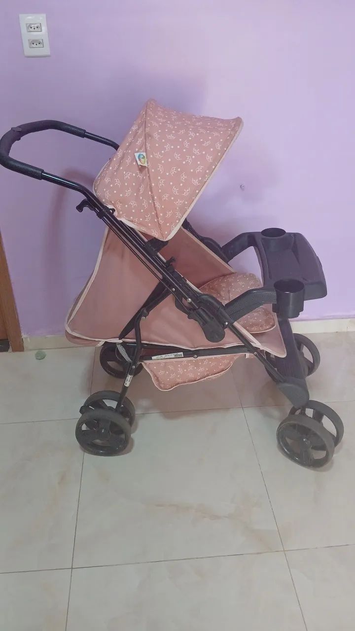Vende se kit carinho de bebê e bebê conforto  por  450 - Foto 2