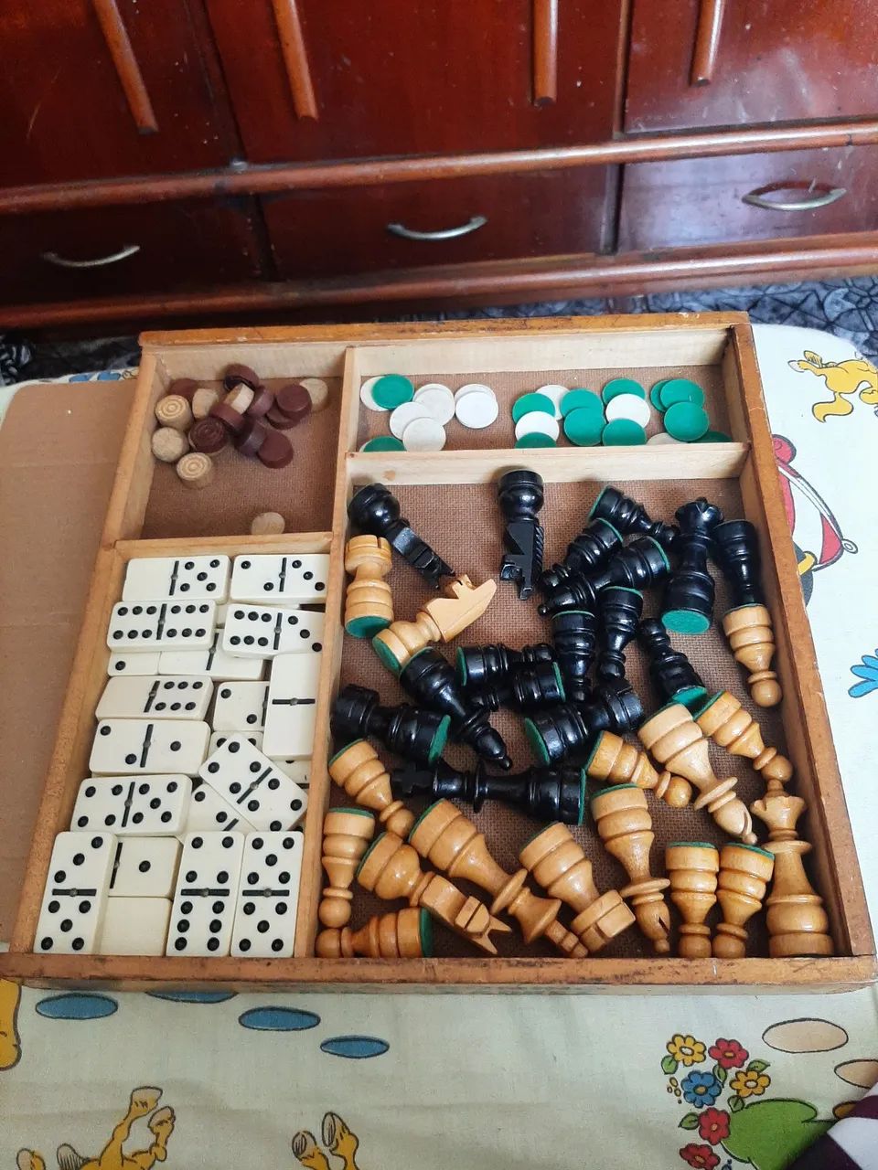 Tabuleiro de xadrez 4 em 1 - Foto 5