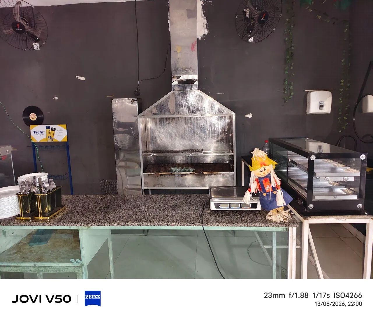 Churrasqueira toda de inox 