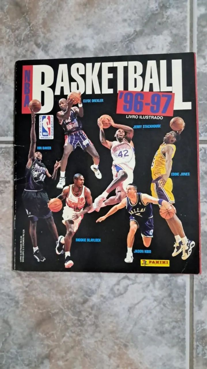Álbum NBA Temporada 96-97 - Hobbies e coleções - Colina Sorriso