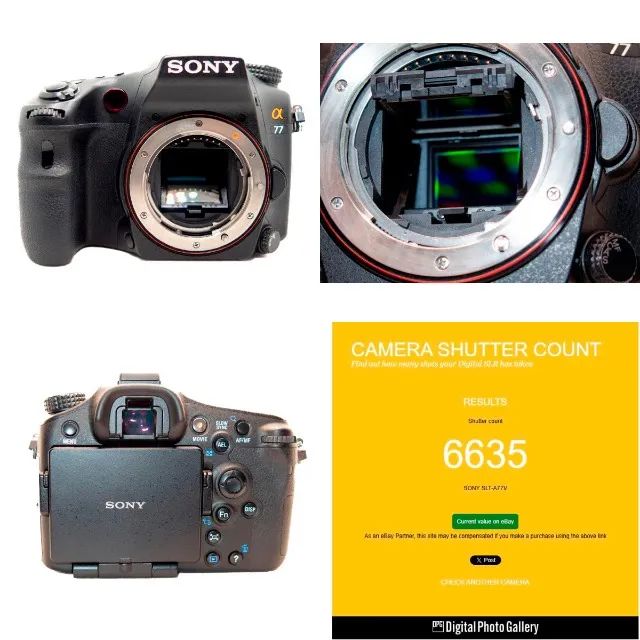 CAMERA SONY A77 e LENTES - Foto 2