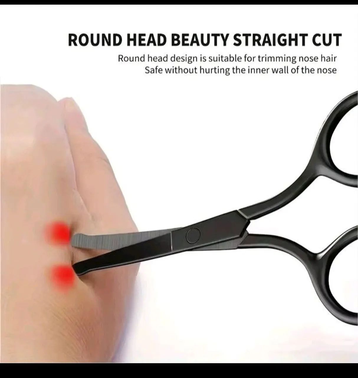 Tesoura de cabelo de nariz - Foto 4