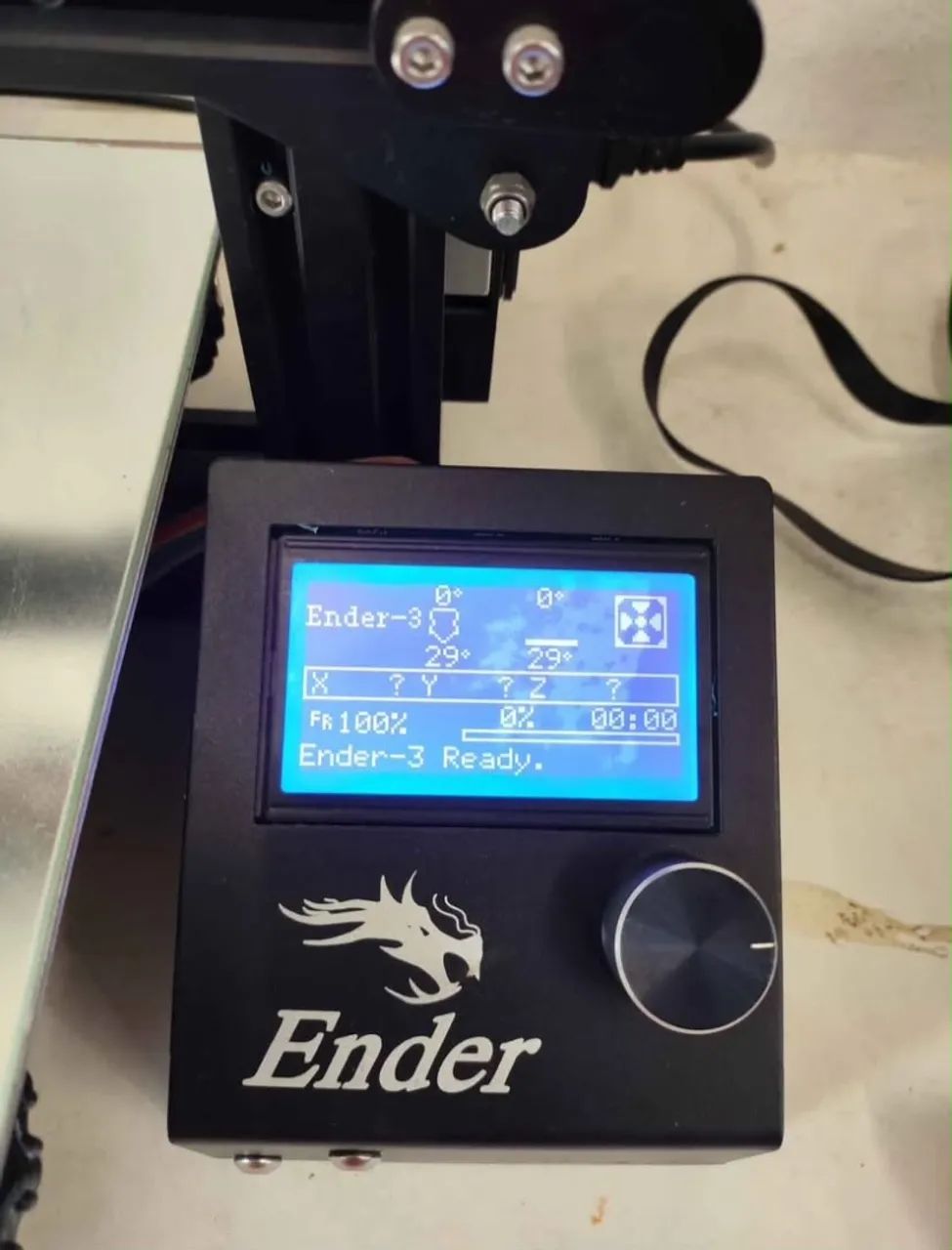 Impressora 3D Ender 3 + kit tinta + kit bico - Foto 3