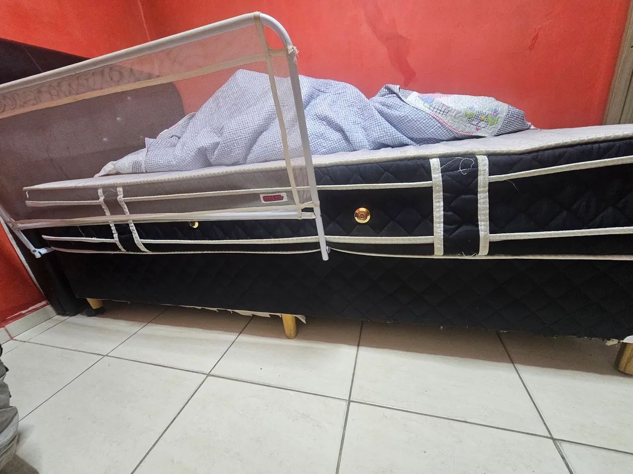 Cama box com colchão e cabeçeira - Foto 2