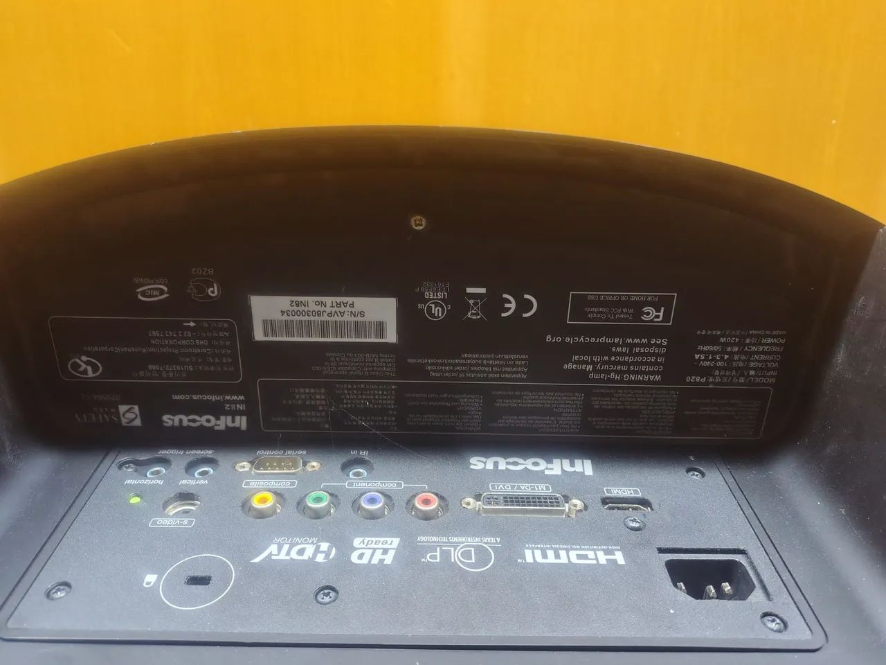 Projetor infocus in82 com controle hdmi - Foto 4