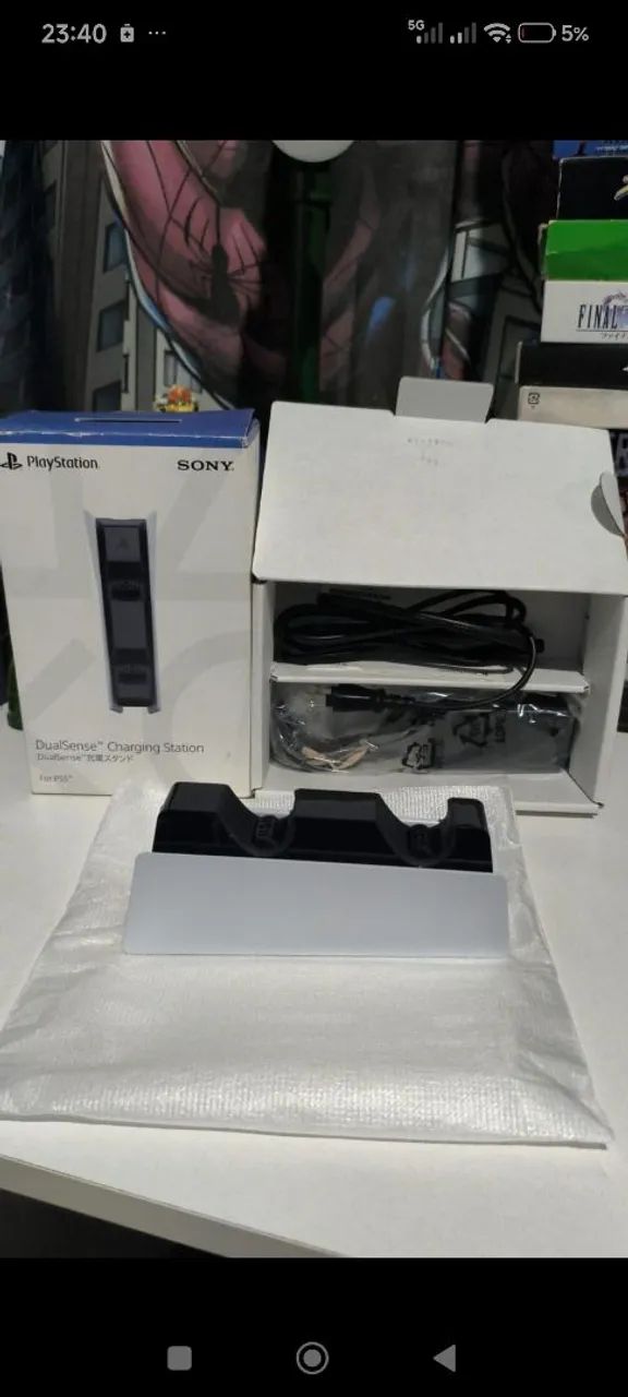 Carregador dualsense ps5 