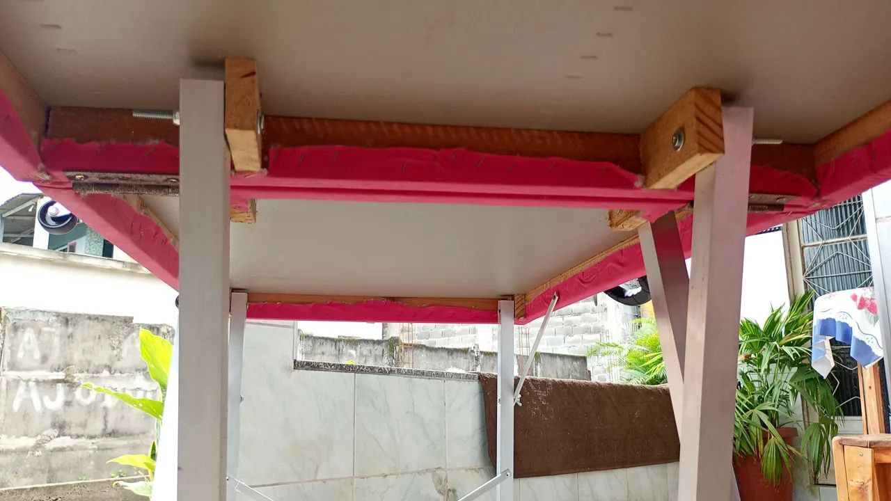Maca profissional de atendimento rosa