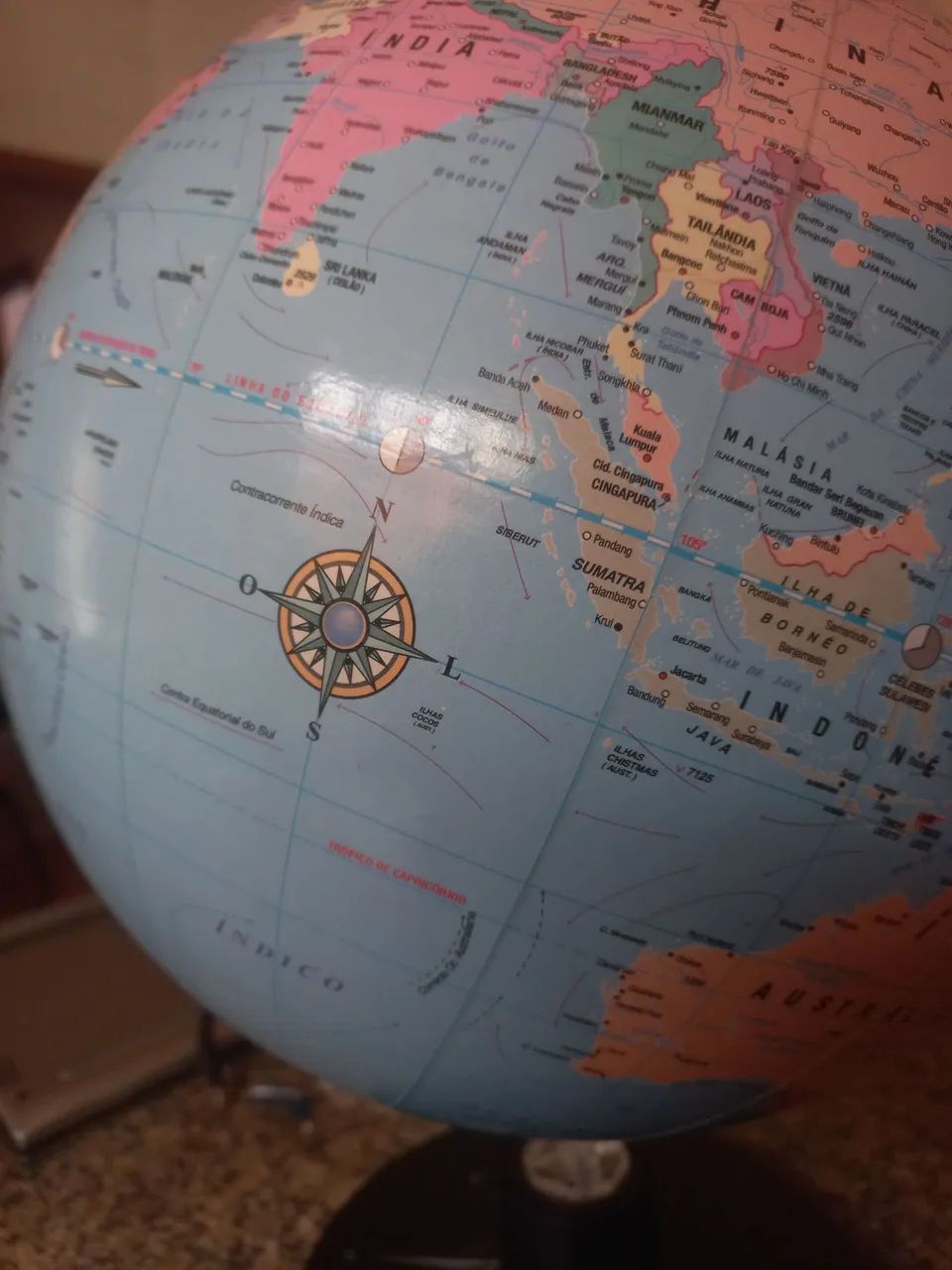 Globo terrestre grande  - Foto 4