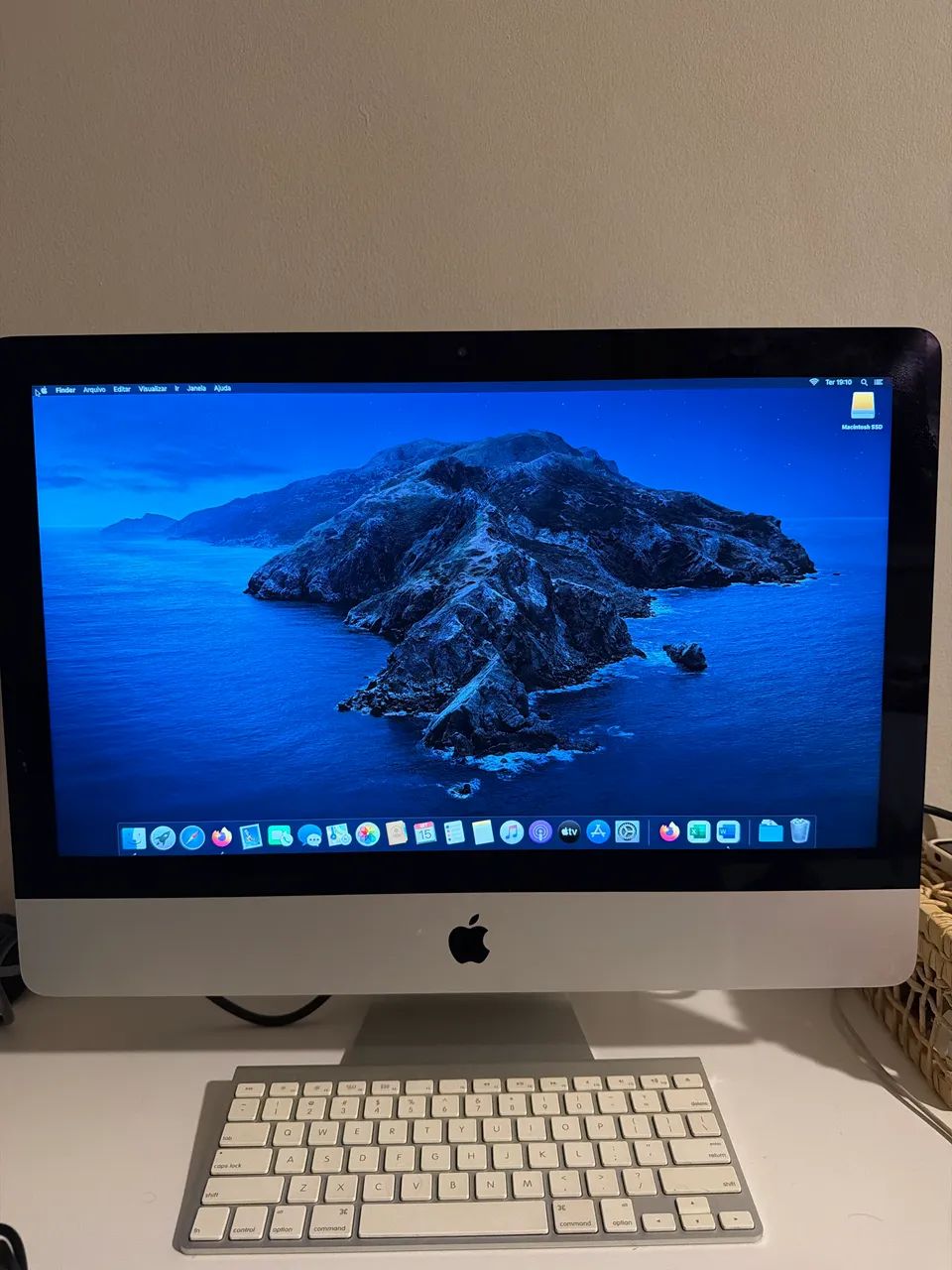 Vendo IMac 21,5, 8GB de RAM e SSD externo 960GB