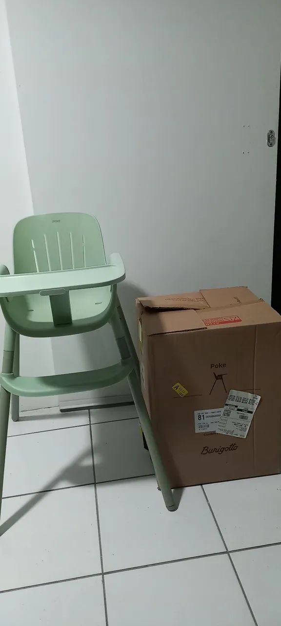 Burigotto Cadeira de Refeição Poke Verde - Foto 2