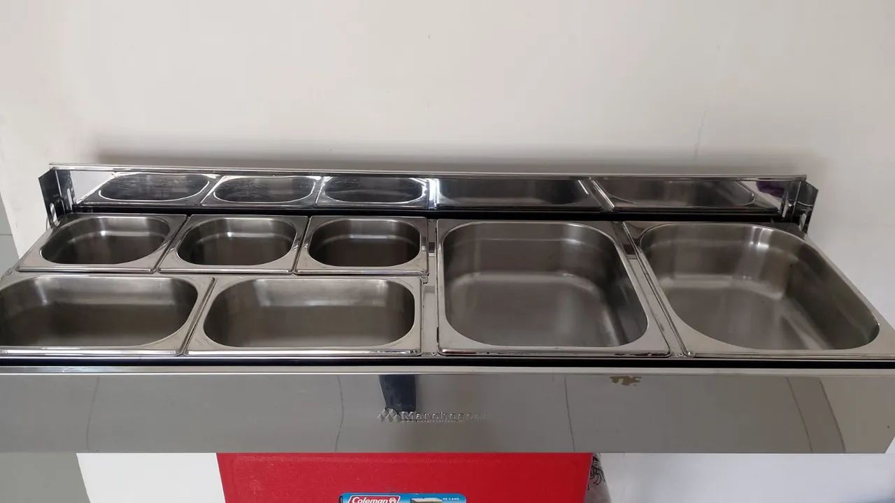 Buffet Inox para Self-Service térmico - Marchesoni