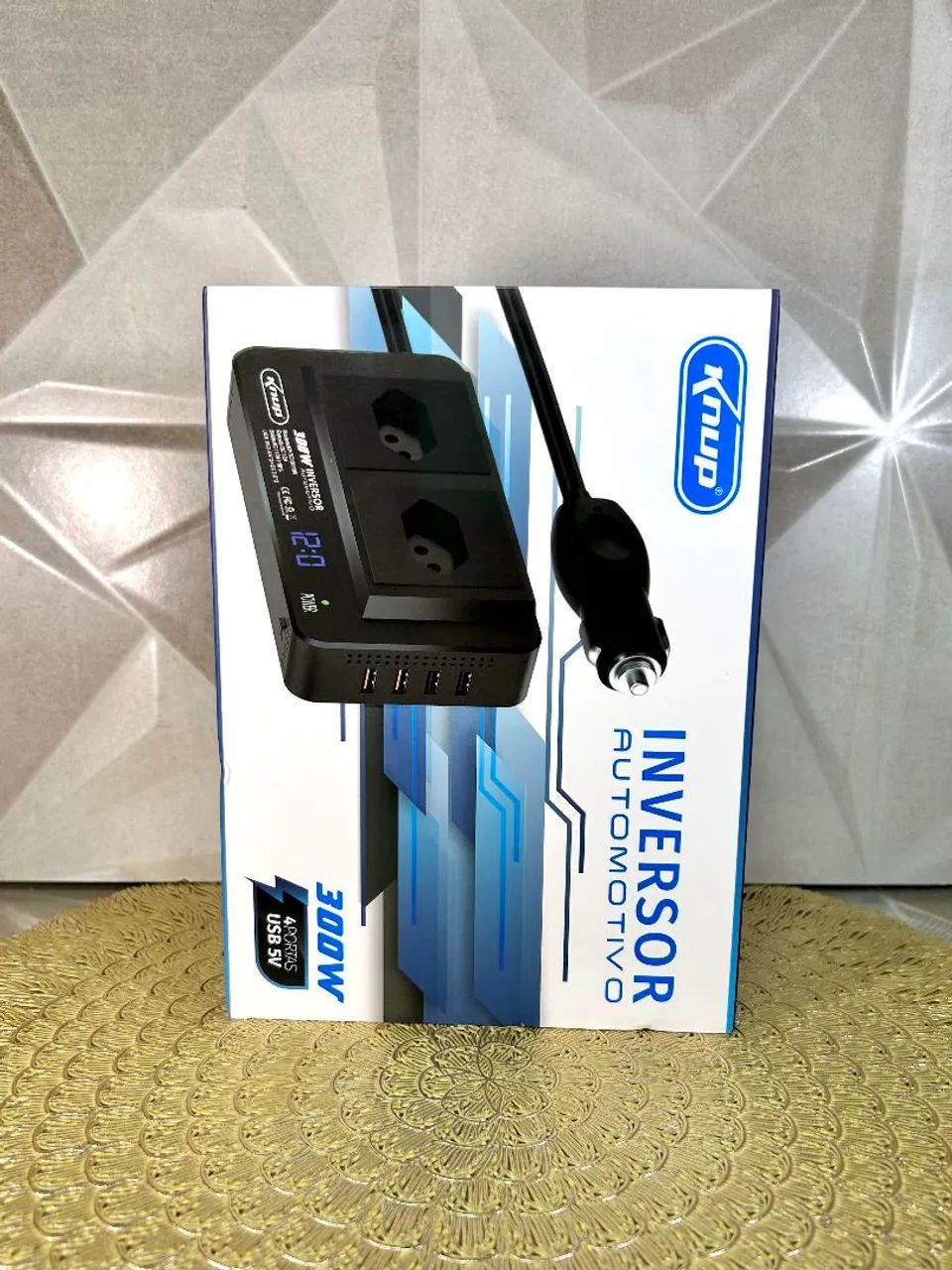 Inversor de Tensão 12V para 127V para Carro - Foto 2