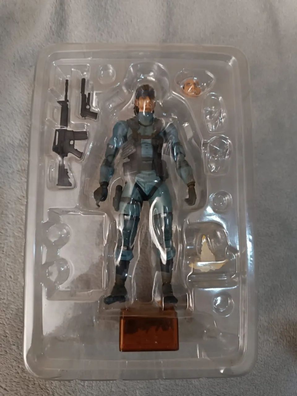 FIGMA SOLID SNAKE FIGMA V1 - METAL GEAR SOLID - COMPLETO - Foto 2