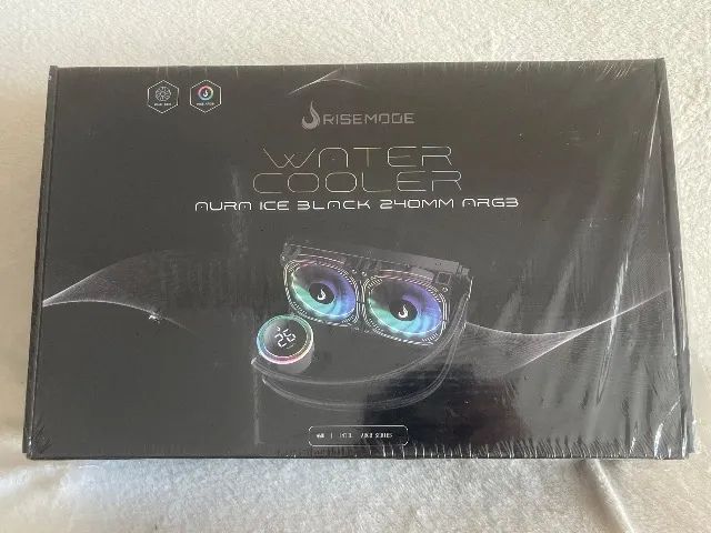 Water cooler rise mode aura ice black ARGB
