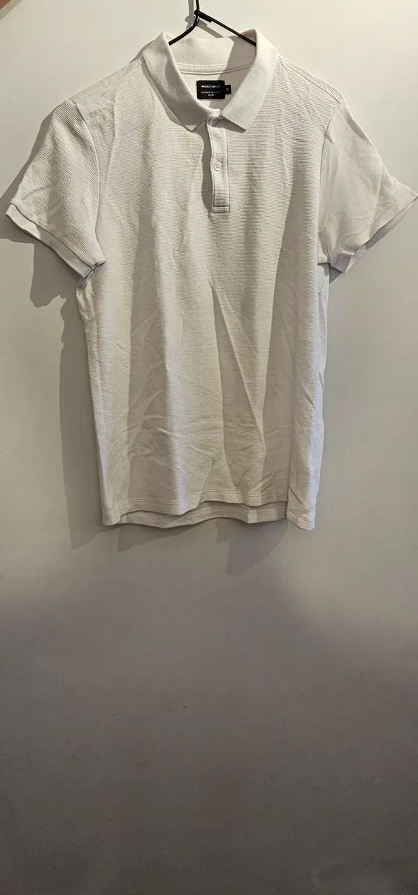 CAMISETA MARFINO BRANCA ALGODÃO PERUANO