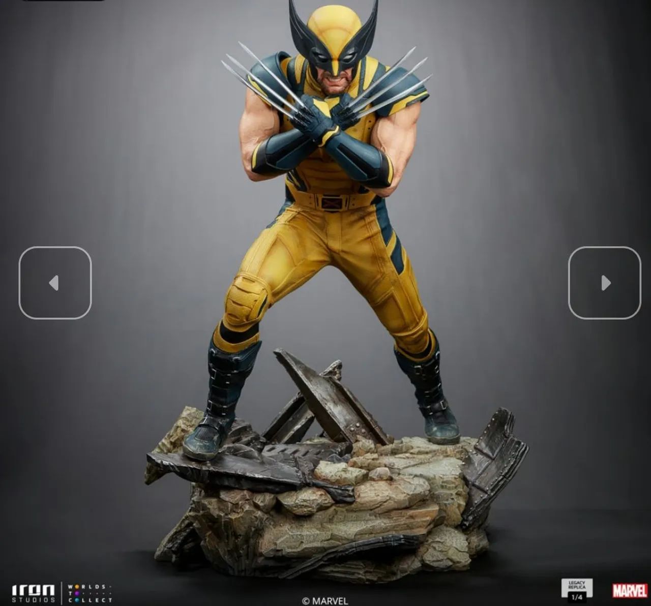 Wolverine Legacy Iron Studios Deadpool & Wolverine