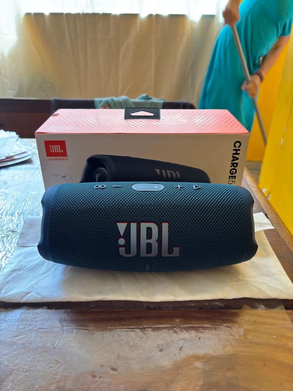 JBL CHARGE 5 AZUL ORIGINAL - Foto 5