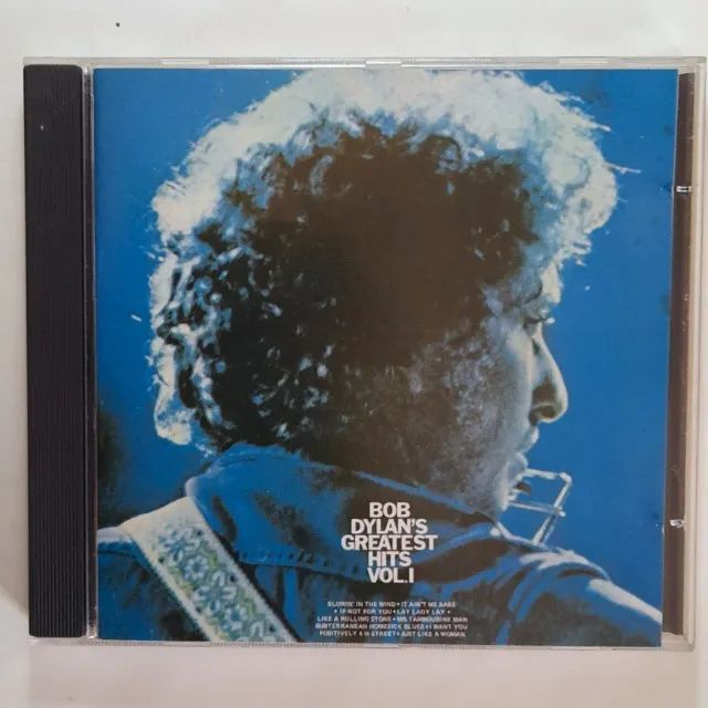 cd bob dylan, greatest hits vol. 1. mídia intacta, como nova