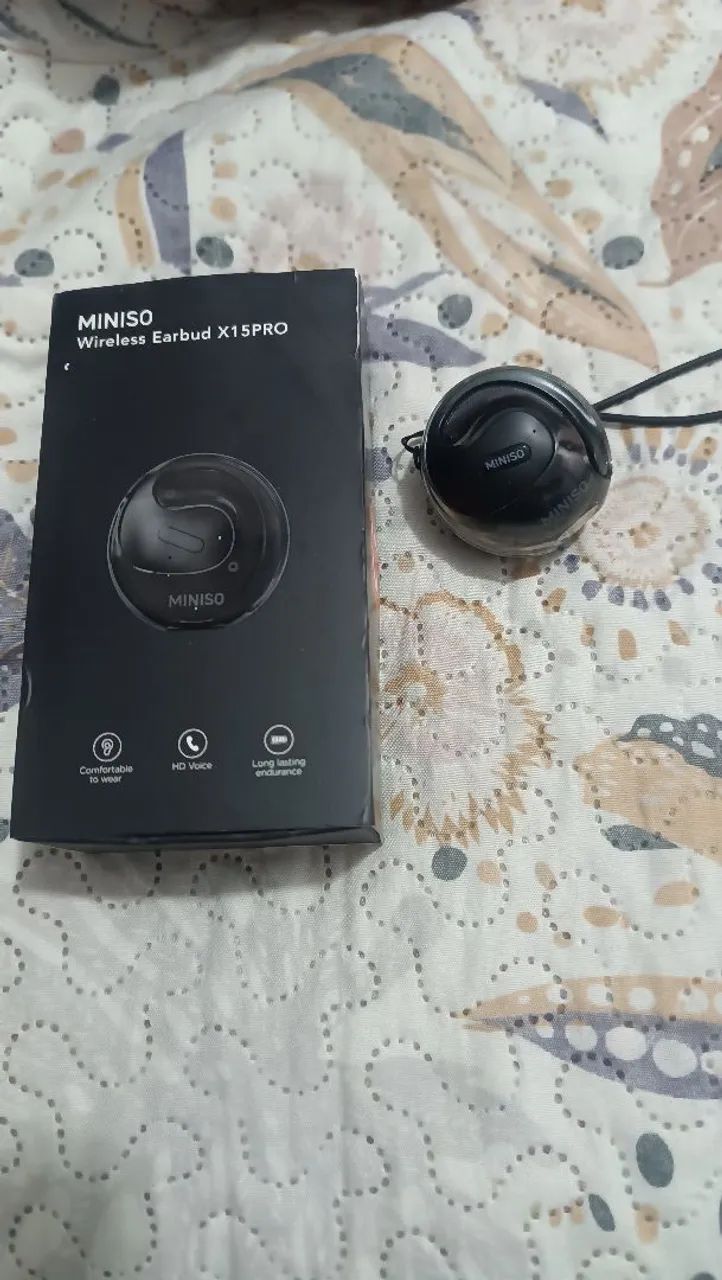 Fone de ouvido Miniso x 15 pro (tradutor)