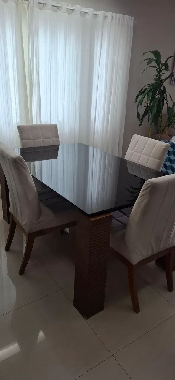 Mesa Jantar 4 cadeiras - Foto 5