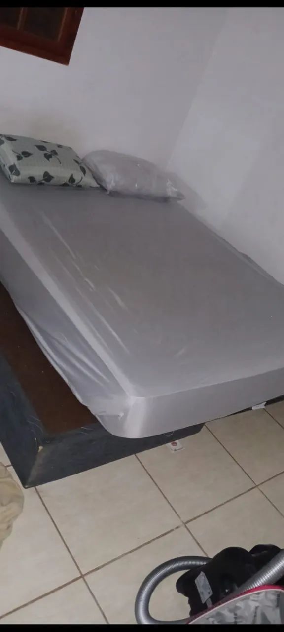 Cama box completa pra sair rapido - Foto 2