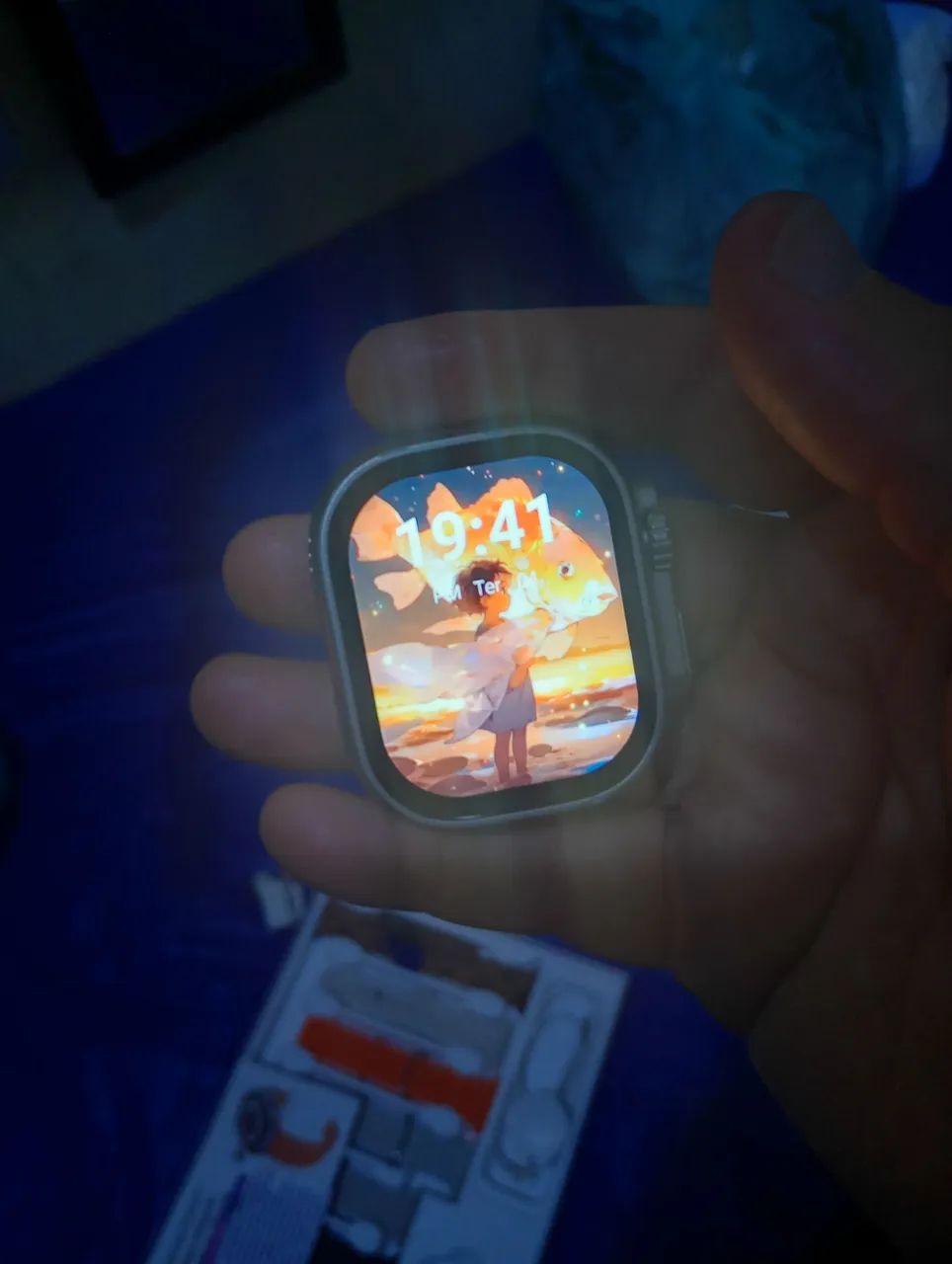 Smartwatch 5g com duas câmeras e 7 pulseiras - Foto 2